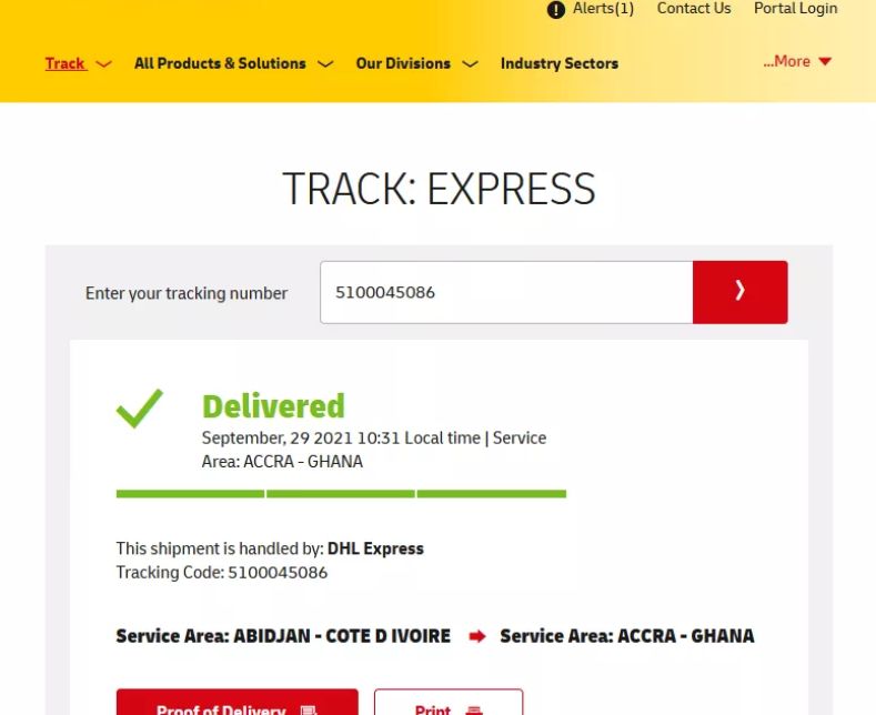 DHL Tracking Check Number In International, [Malaysia]