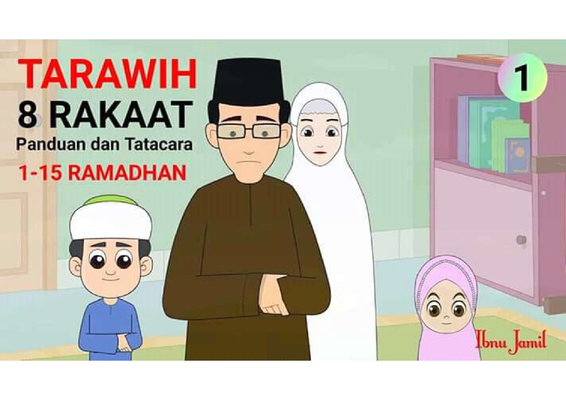 Cara Solat Tarawih 8 Rakaat