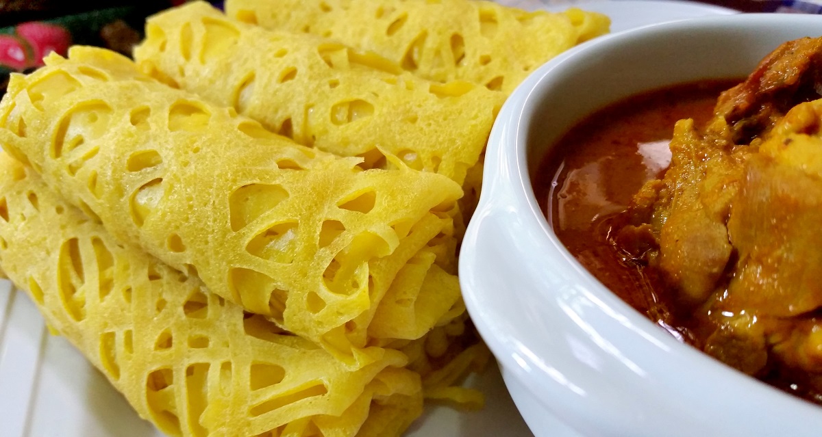 Roti Jala Sukatan Cawan