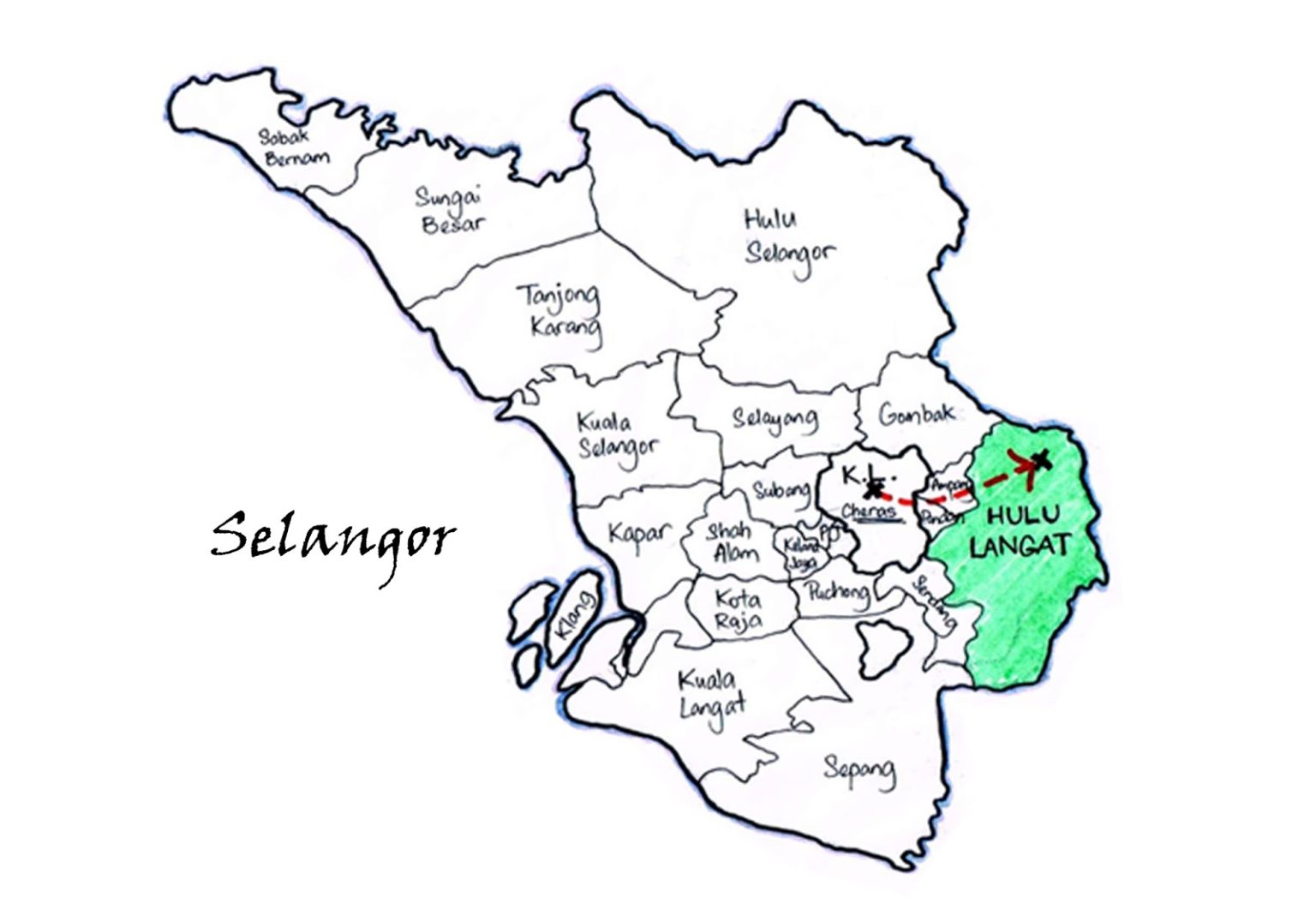 Peta Hulu Selangor | Ciri Utama, Geografi & Budaya