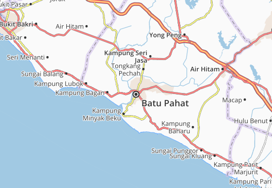 Peta Batu Pahat 