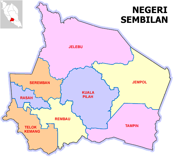 Peta Negeri Sembilan