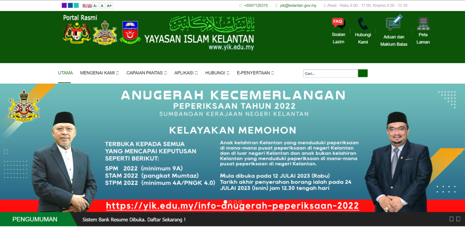Yayasan Islam Kelantan Peranan dan Pencapaian Penting