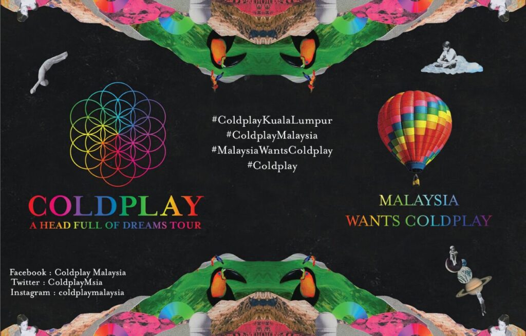 Coldplay Malaysia