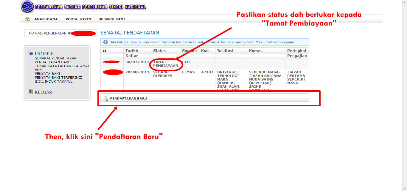 DD Ijazah Pertama Sepenuh 