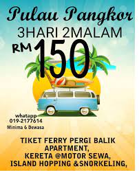 Kereta Sewa Di Pulau Pangkor 